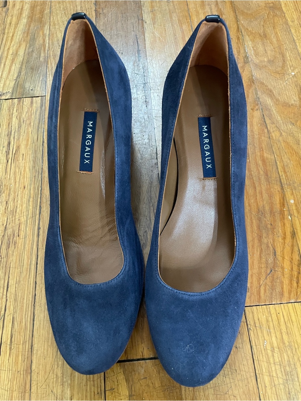 Margaux The Heel in Midnight Navy - Like New, 38 - Picture 2 of 5